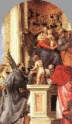 Paolo Veronese Madonna Enthroned with Saints Germany oil painting artist